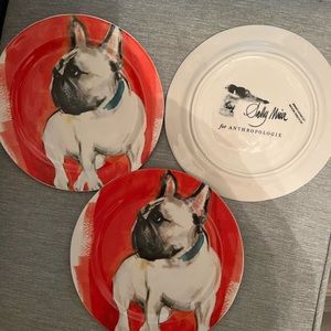3 FRENCHIE PLATES